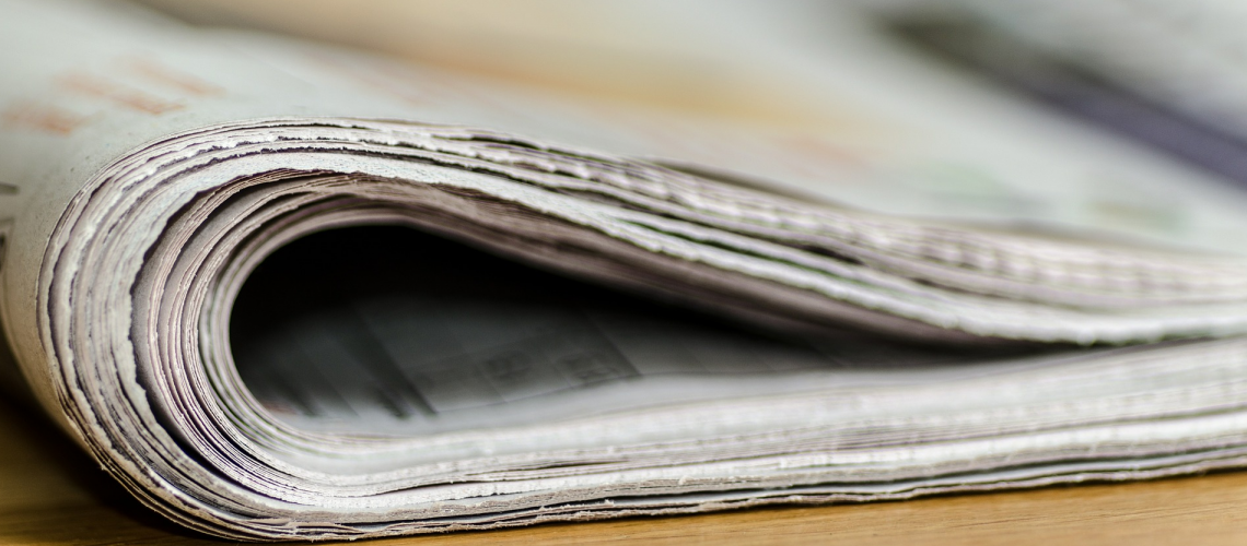 Zeitung (adapted) (Image by Andrys [CC0 Public Domain] via Pixabay)