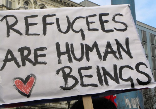 Refugees (image by Haeferl [CC BY-SA 3.0] via Wikimedia)
