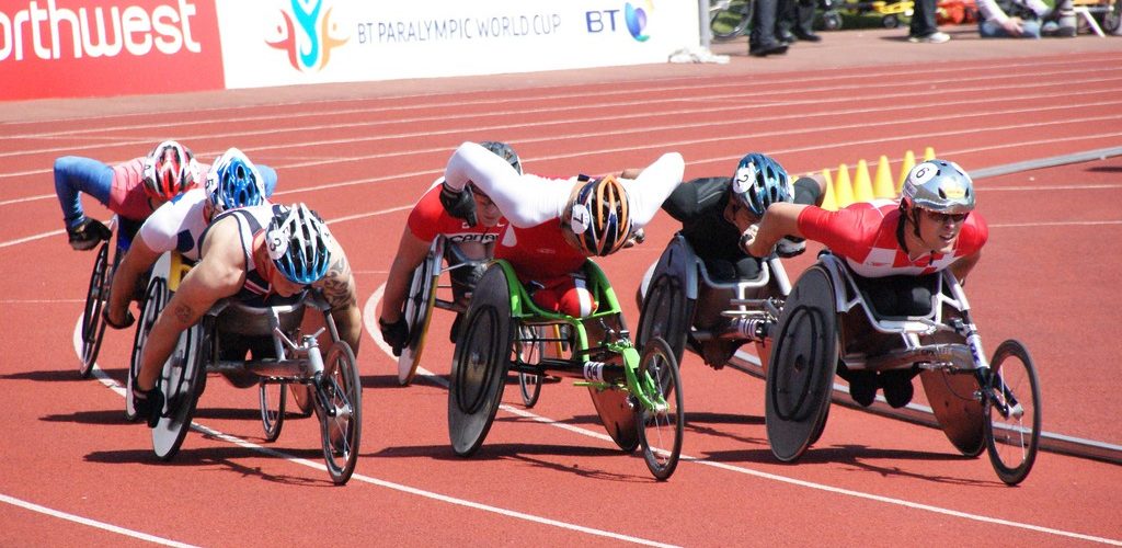 BT Paralympic World Cup 2009 Athletics Men's T54 - 800 Metres. (adapted) (Image by Stuart Grout [CC BY 2.0] via flickr)