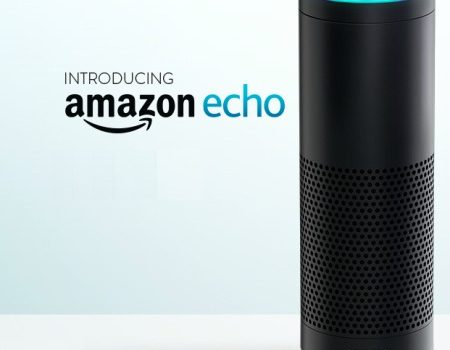 Amazon_Echo (adapted) (Image by Scott Lewis [CC BY 2.0] via Flickr)