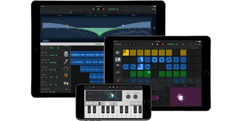 Image (adapted) GarageBand by Apple