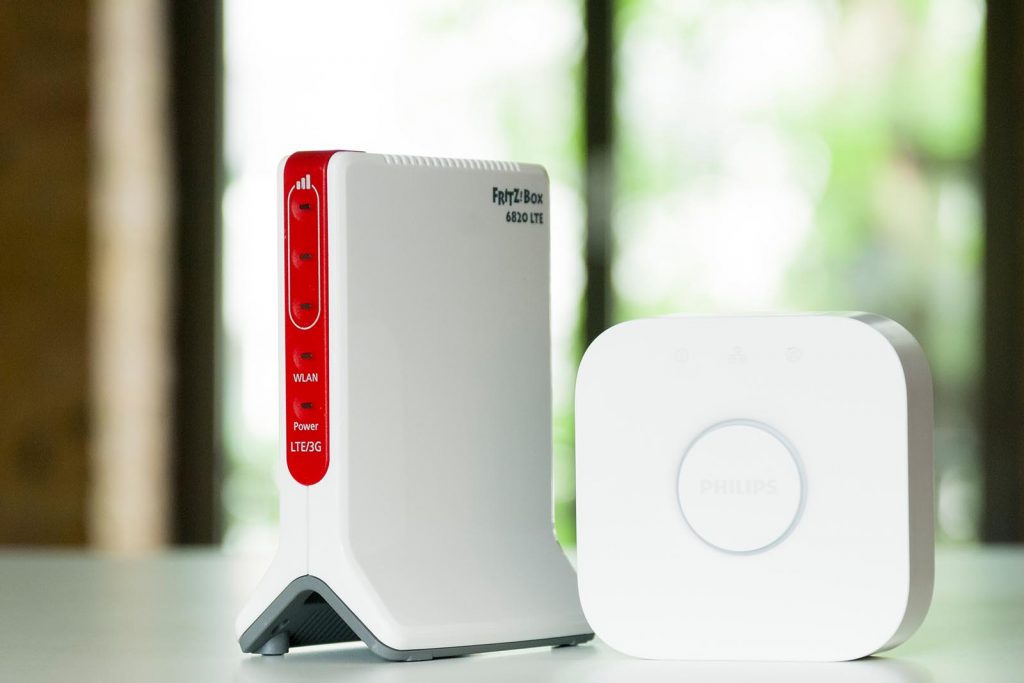 Smart Home Gateway Philips Hue Fritz!Box Router
