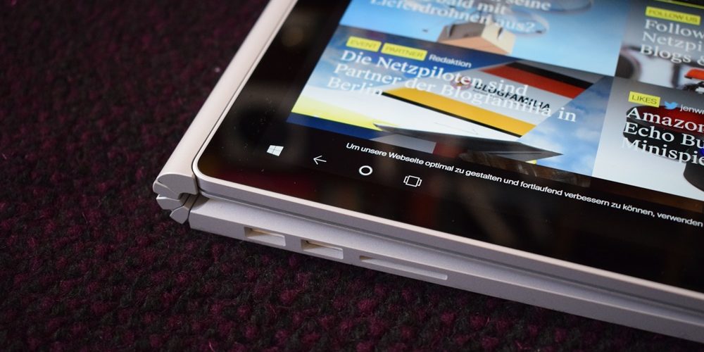 MS Surface Book 2 (Image by Anne Jerratsch)