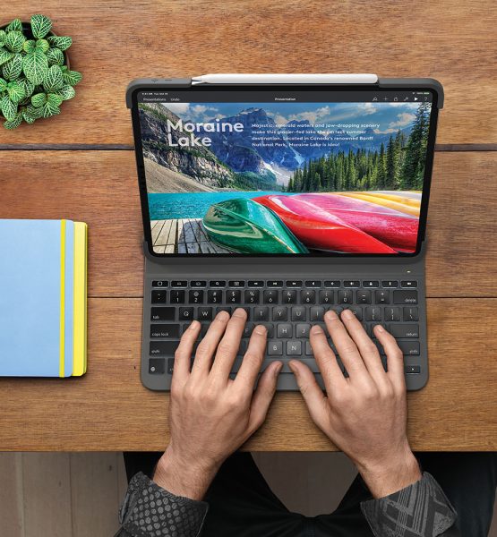 Logitech Slim Folio Pro im Test - für iPad Pro 2018