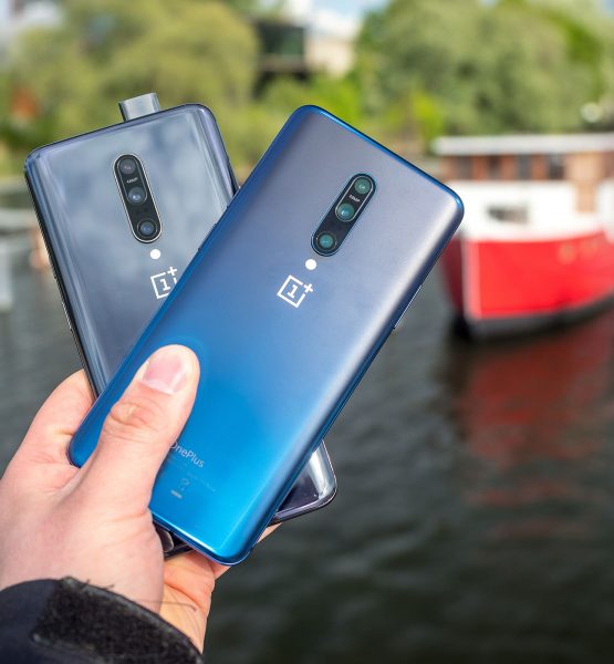 OnePlus 7 Pro Nebula Blue Mirror Grey