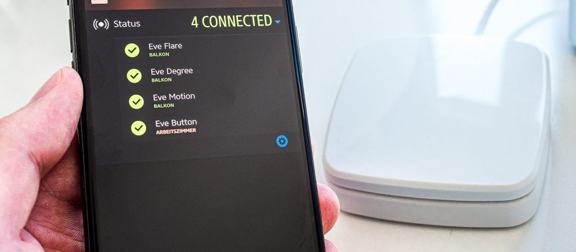 Eve Extend mit Eve App