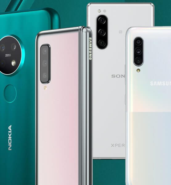 Die besten Smartphone-Neuvorstellungen der IFA 2019 - Image by Samsung, Sony, HMD Global