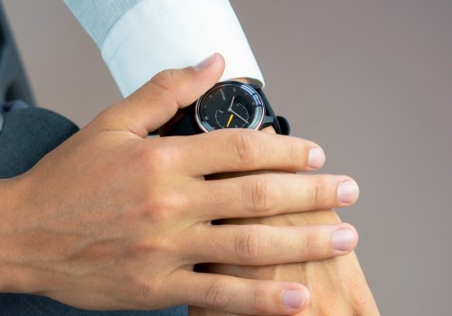 Withings Move im Test schwarz