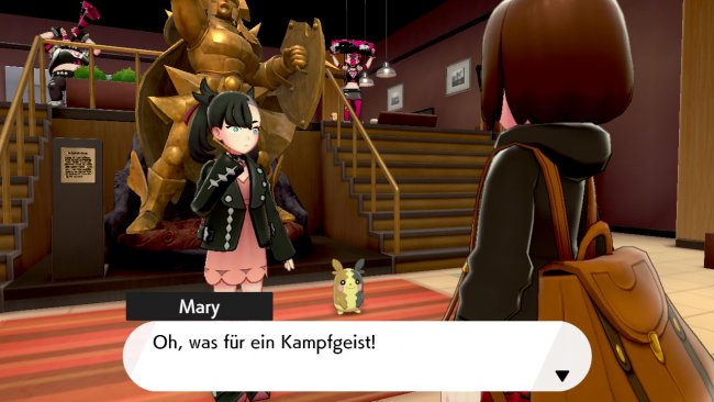 Screenshot aus Pokémon Schwert von Philipp Bader. Spiel von Nintendo