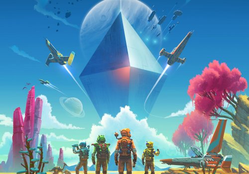 Multiplayer-Artwork von No Man's Sky