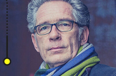Podcast-Gast Reinhard Karger im Tech & Trara-Design.